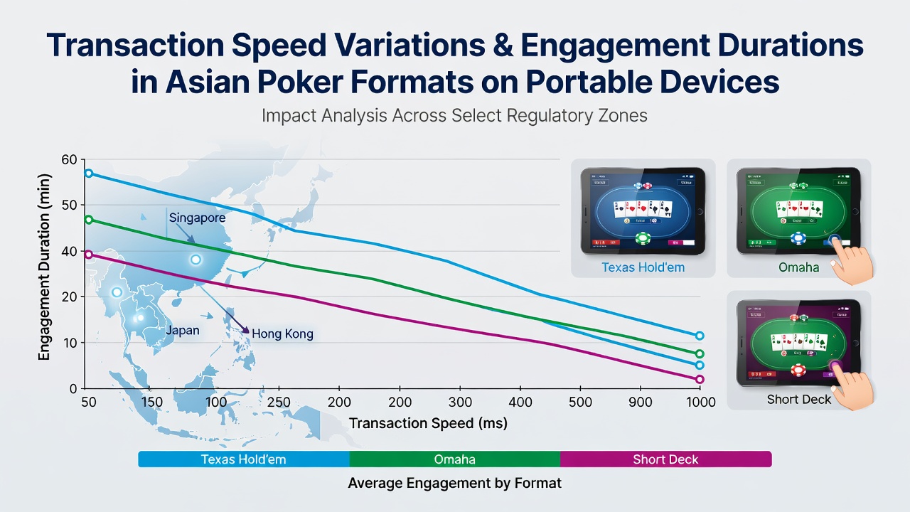 Mobile poker interface showing transaction processing on portable devices in regulated Asian markets
