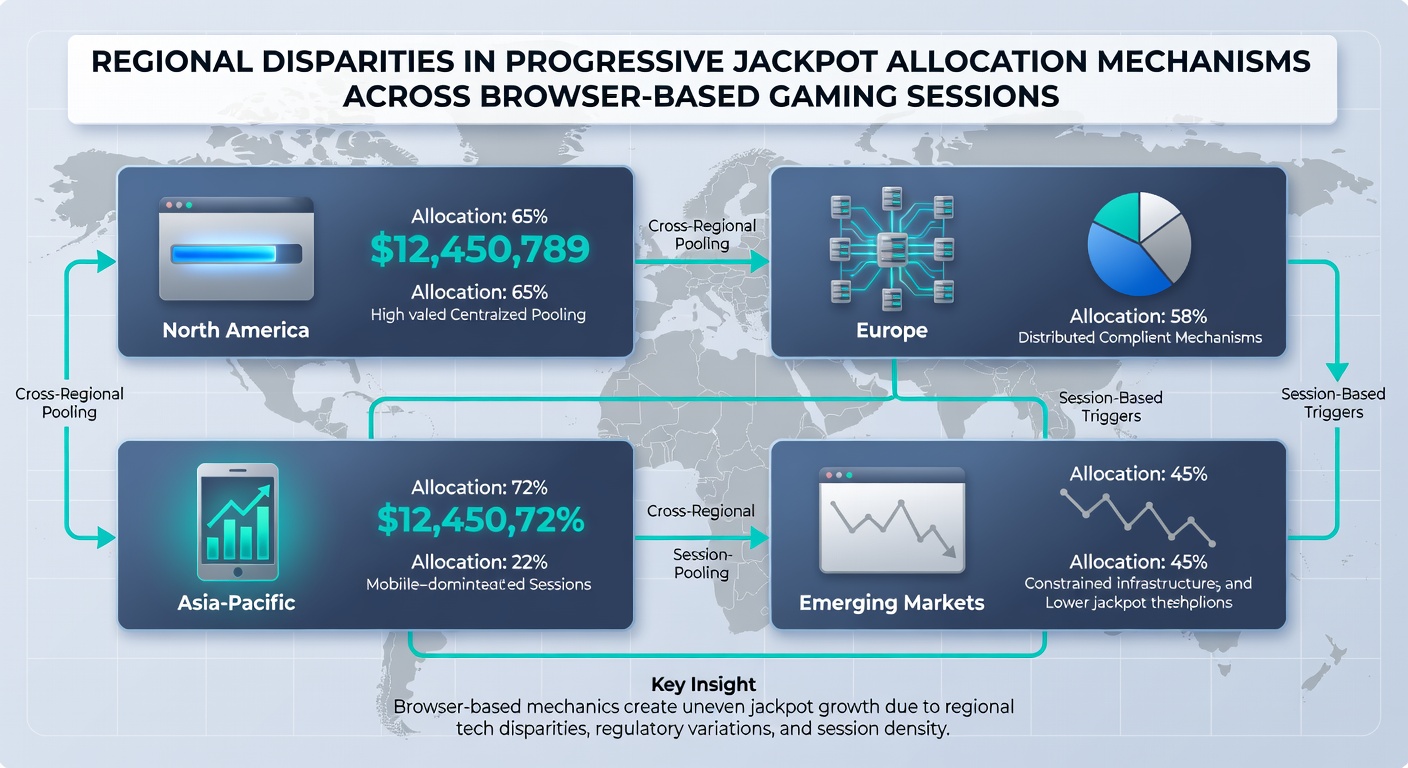Data visualization comparing progressive jackpot pool growth rates in Asian jurisdictions during 2025-2026