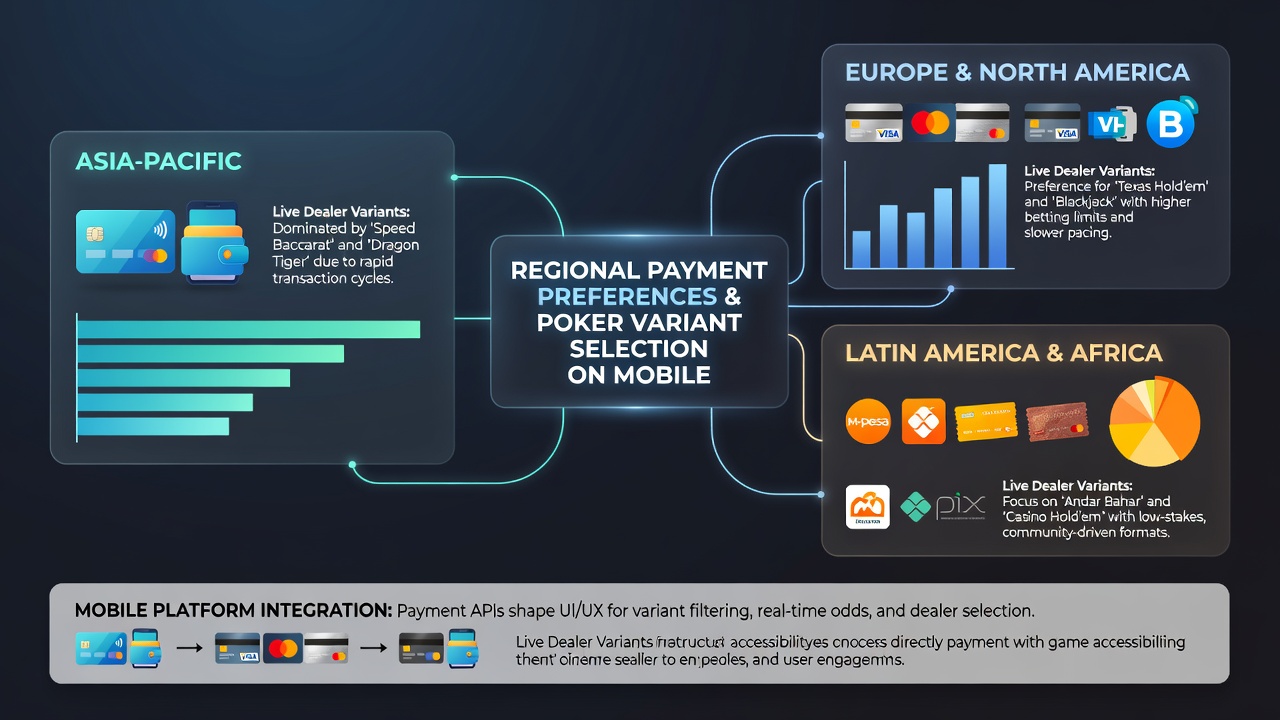 South American mobile users engaging with live dealer poker variants influenced by local payment systems
