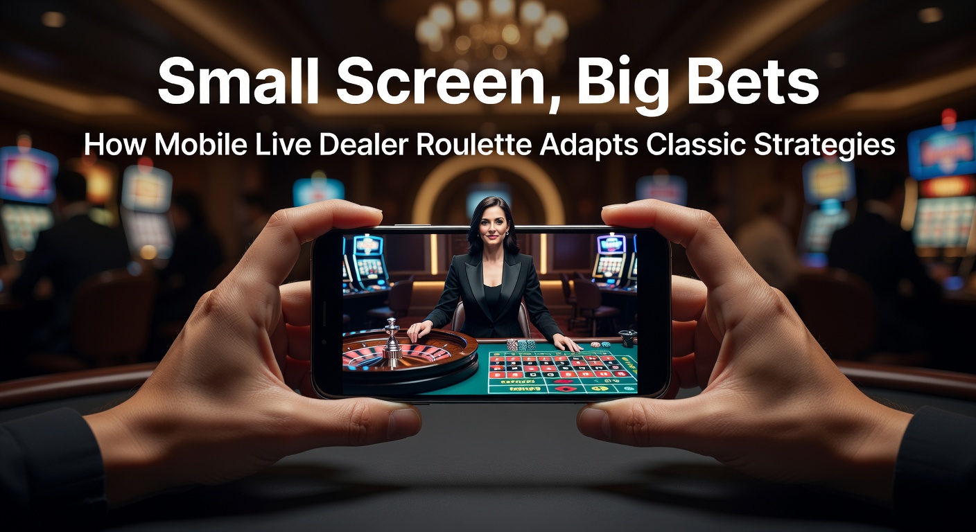 A mobile phone screen displaying a live dealer roulette table with a dealer spinning the wheel in real-time, bets placed via touch interface
